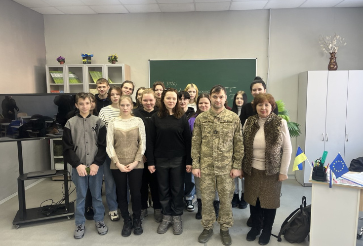 Освітній компонент «Захист України»: мотиваційна зустріч зі студентами