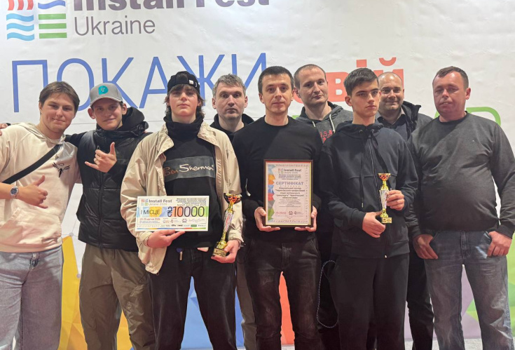 INSTALL JUNIOR CUP 2026: наші студенти — серед кращих в Україні