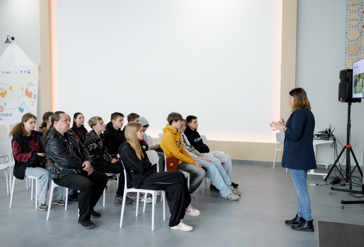 Профорієнтаційна екскурсія для учнів Новобілоуського ліцею